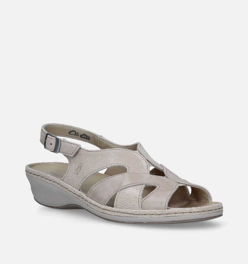 Hush Puppies Rhodes Beige Sandalen Voor Steunzolen voor dames (340749) - geschikt voor steunzolen