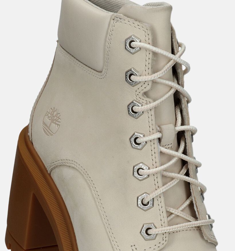 Timberland Allington Heights 6IN Bottillons en Taupe pour femmes (346053) - pour semelles orthopédiques