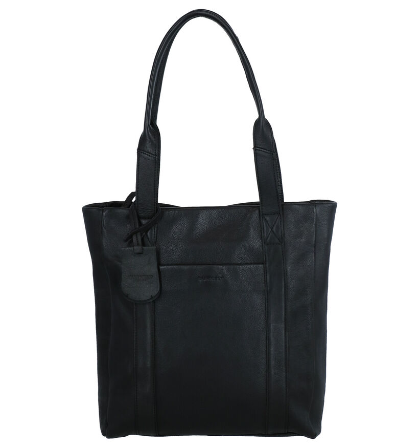 Burkely Just Jackie Zwarte Shopper in leer (273339)