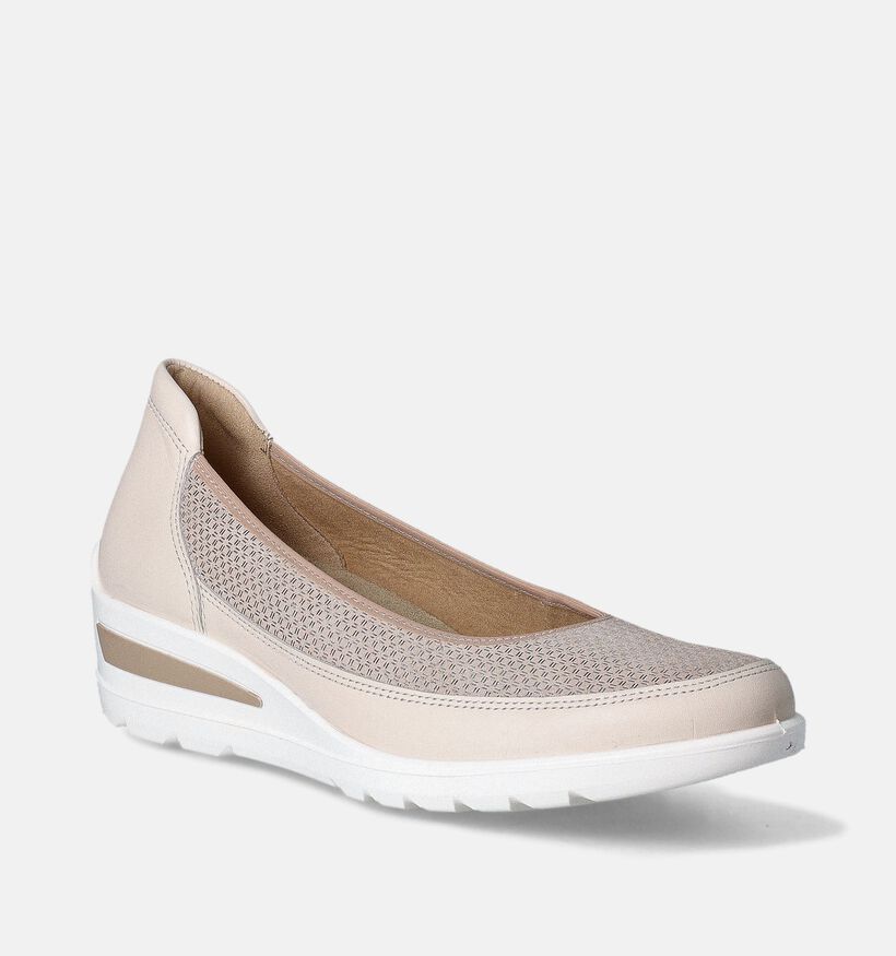 Ara Zürich High Soft Chaussures à enfiler en Beige pour femmes (355205) - pour semelles orthopédiques