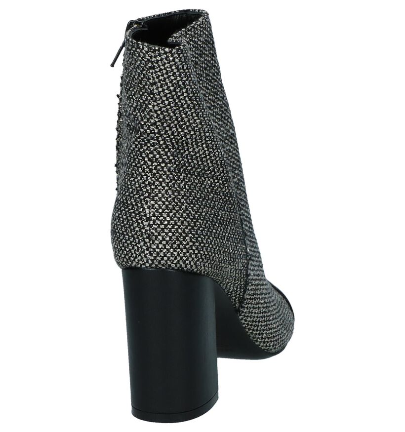 Frida Bottillons en Gris en textile (233558)