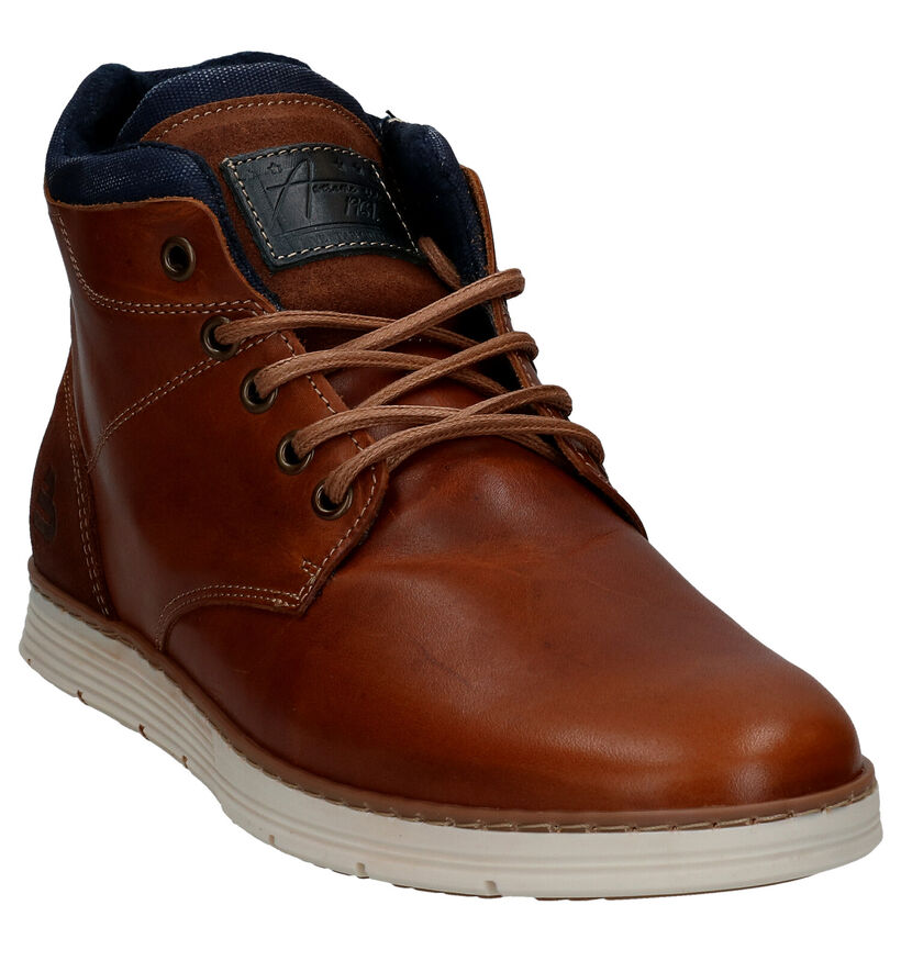 Bullboxer Cognac Hoge Schoenen in leer (281788)