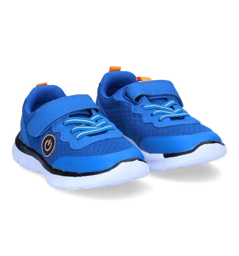 Origin Blauwe Sneakers in stof (298585)