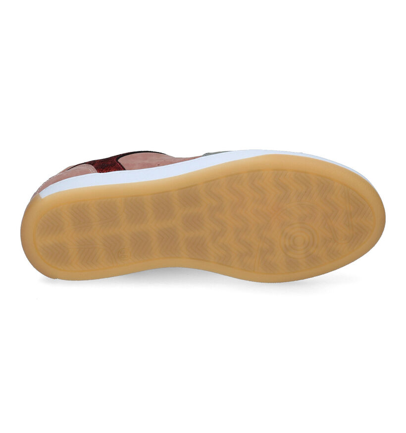 Méliné Roze Veterschoenen voor dames (316074) - geschikt voor steunzolen