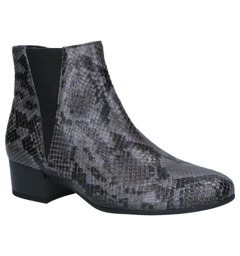 Gabor Bottillons en Gris en cuir (260195)