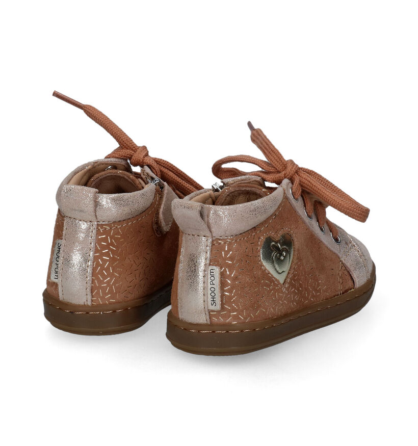 Shoo Pom Bouba Heart Camel Bottines in nubuck (314056)