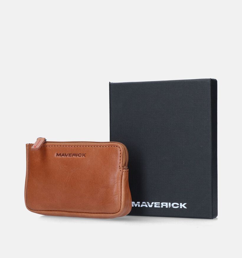 Maverick Porte-monnaie en Cognac pour femmes (336265)