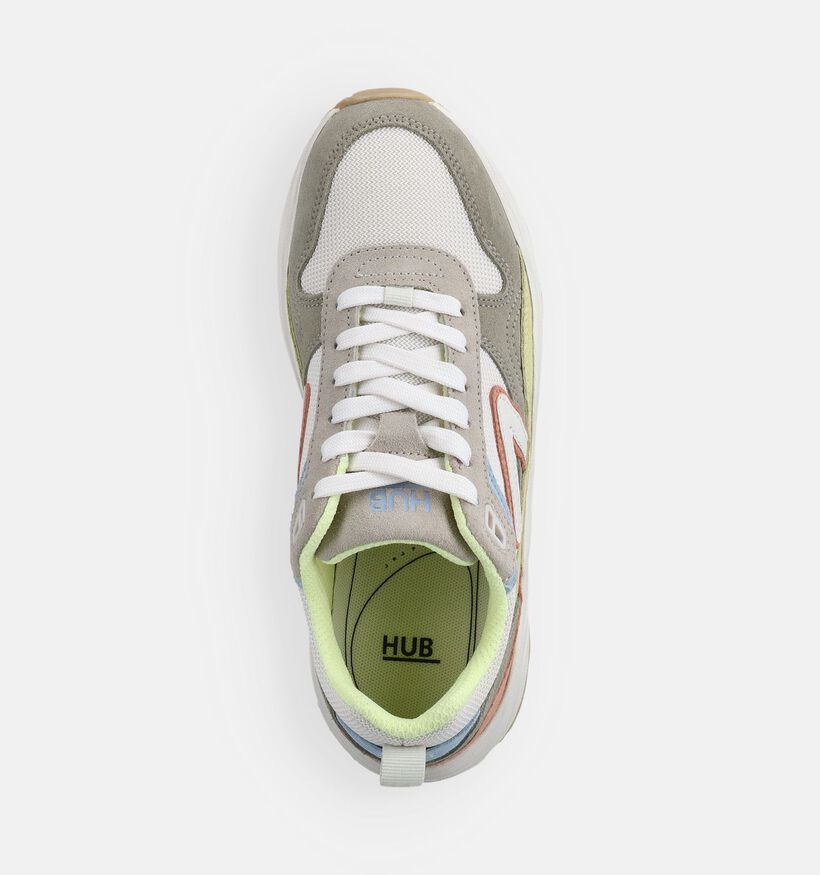 Hub Glide Groene/Multi Sneakers voor dames (369570) - geschikt voor steunzolen