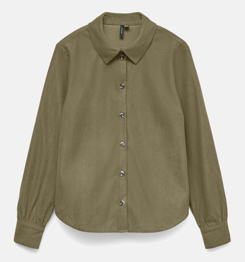 Vero Moda Melly Chemise en Vert pour femmes (364545)