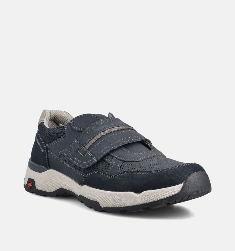Relife Donkerblauwe Velcroschoenen voor heren (368306) - geschikt voor steunzolen