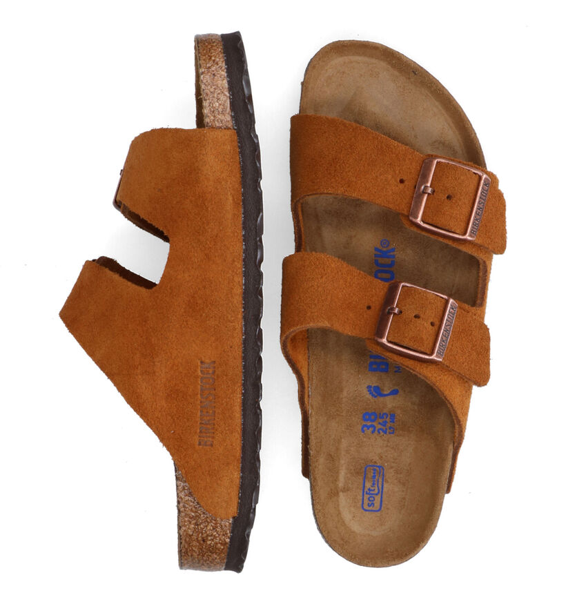 Birkenstock Arizona Bruine Slippers voor dames (330659)