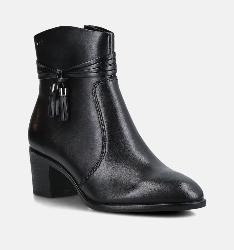 Tamaris Bottines &agrave; talons en Noir pour femmes (378945)