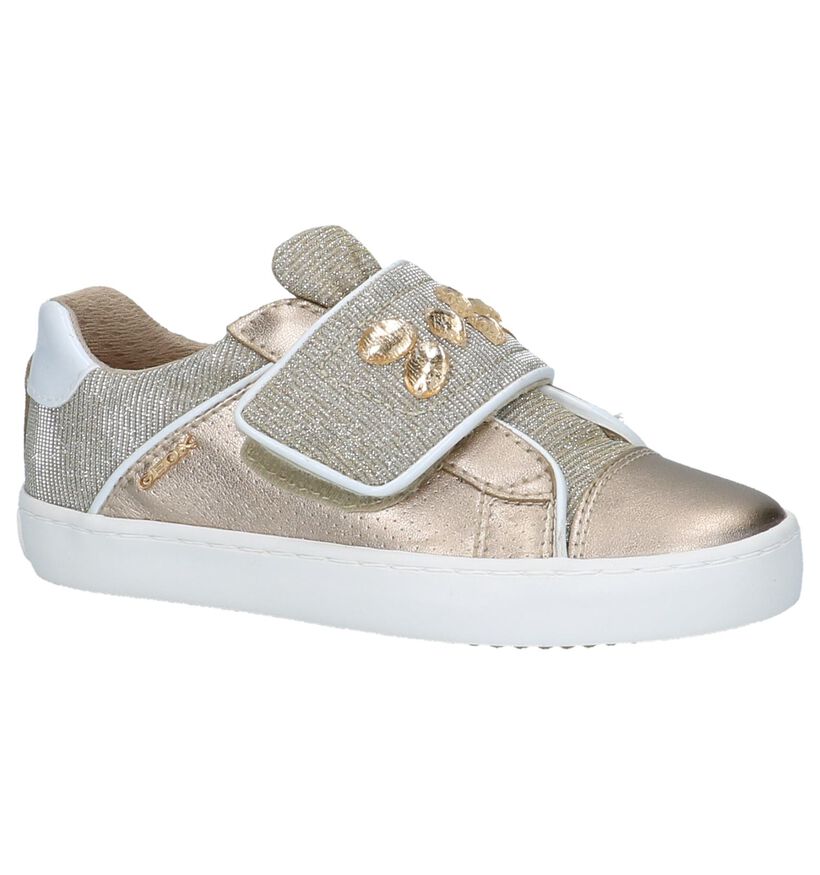 Gouden Lage Sneakers Geox in kunstleer (210488)