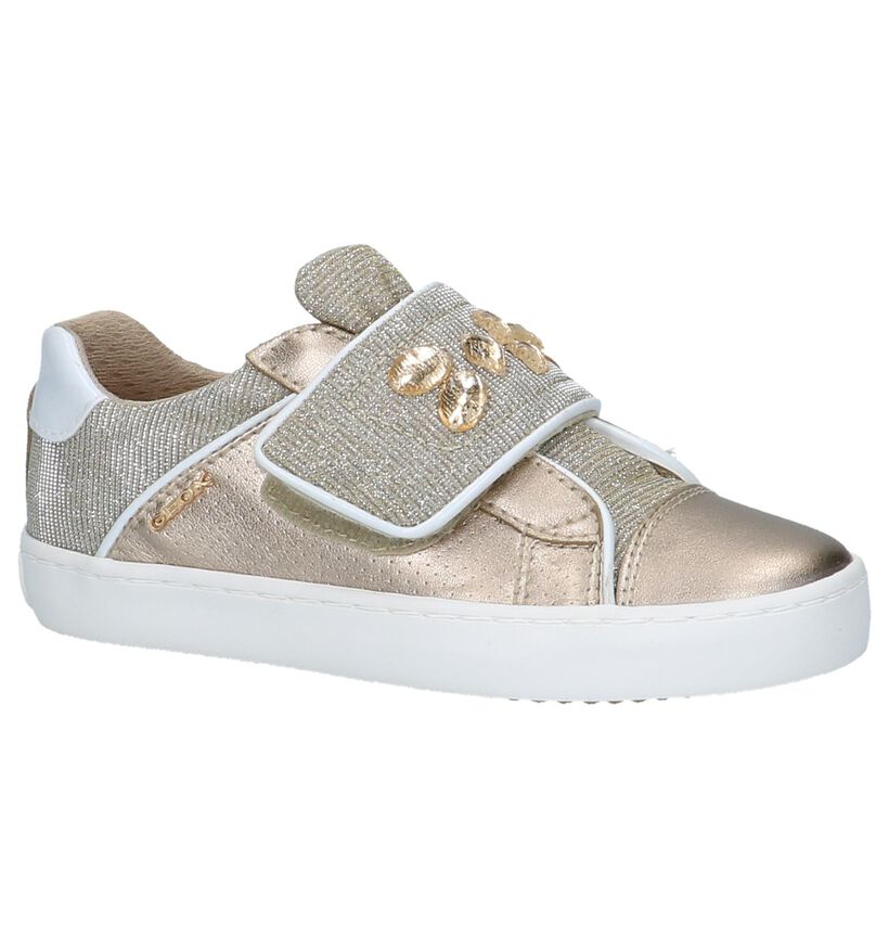 Gouden Lage Sneakers Geox in kunstleer (210488)