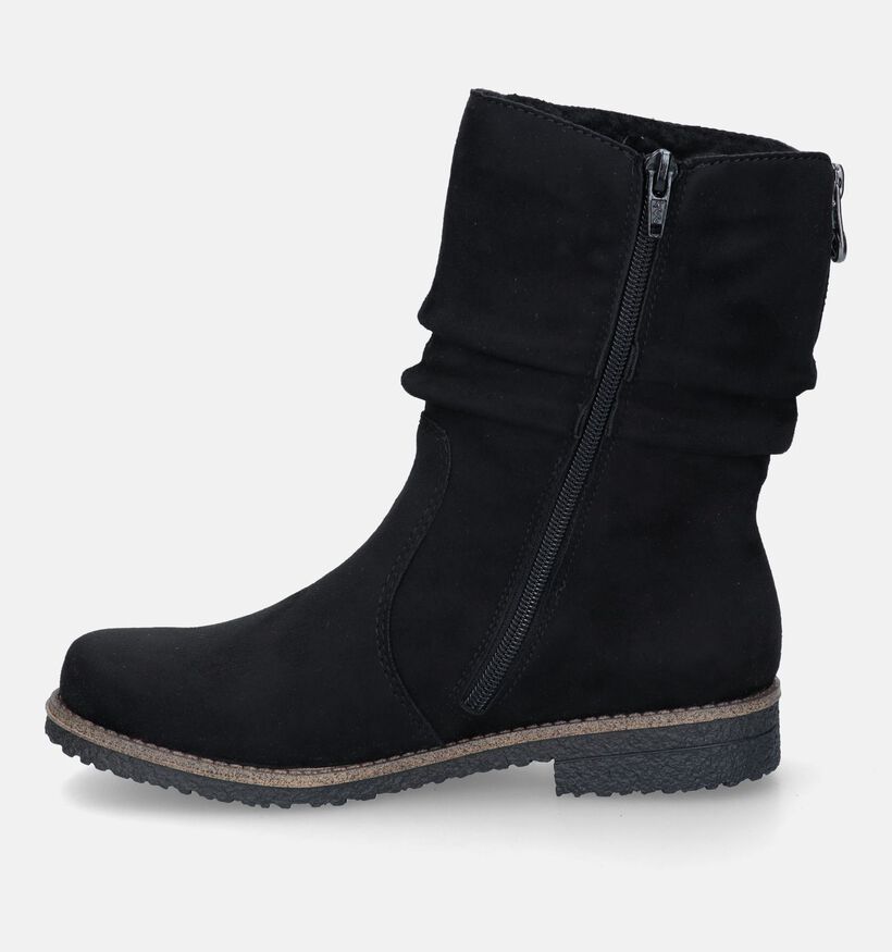 Rieker Bottes mi-hautes en Noir pour femmes (331642)