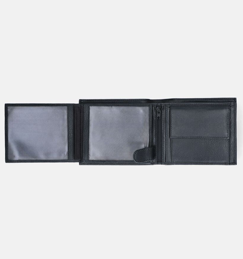 Euro-Leather Zwarte Portefeuille voor heren (365211)