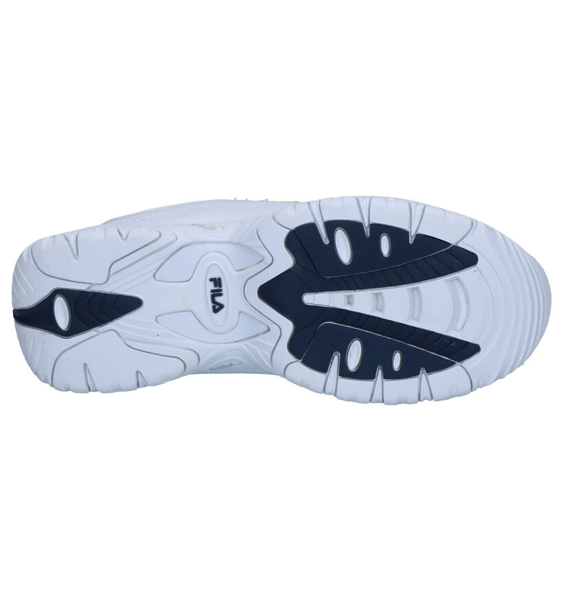 Fila Strada Low Witte Sneakers in leer (265577)