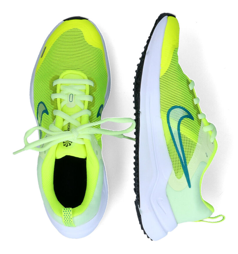 Nike Downshifter 12 Blauwe Sneakers in stof (316307)