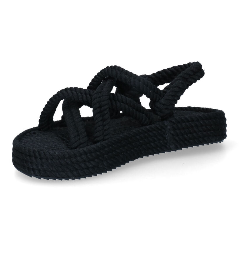 Bohonomad Platform Zwarte Sandalen voor dames (310968)