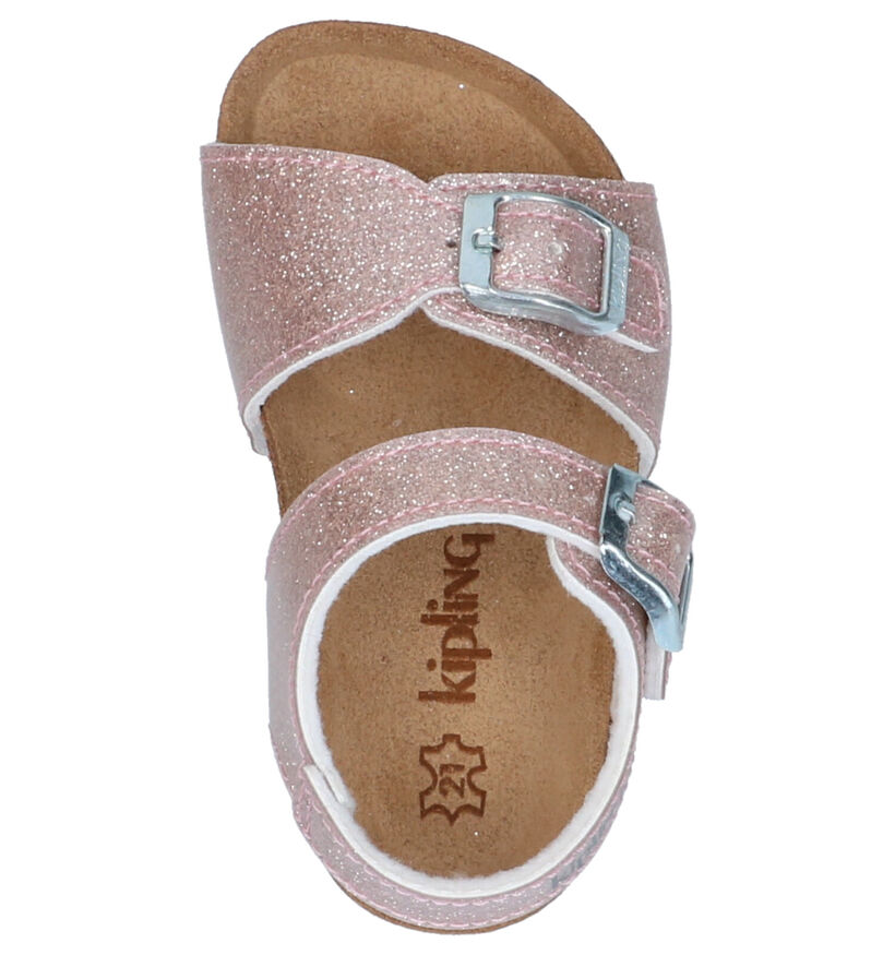 Kipling Nari Sandalen Roze in lakleer (273165)