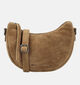 Hide & Stitches Lichtbruine Schoudertas voor dames (374216)