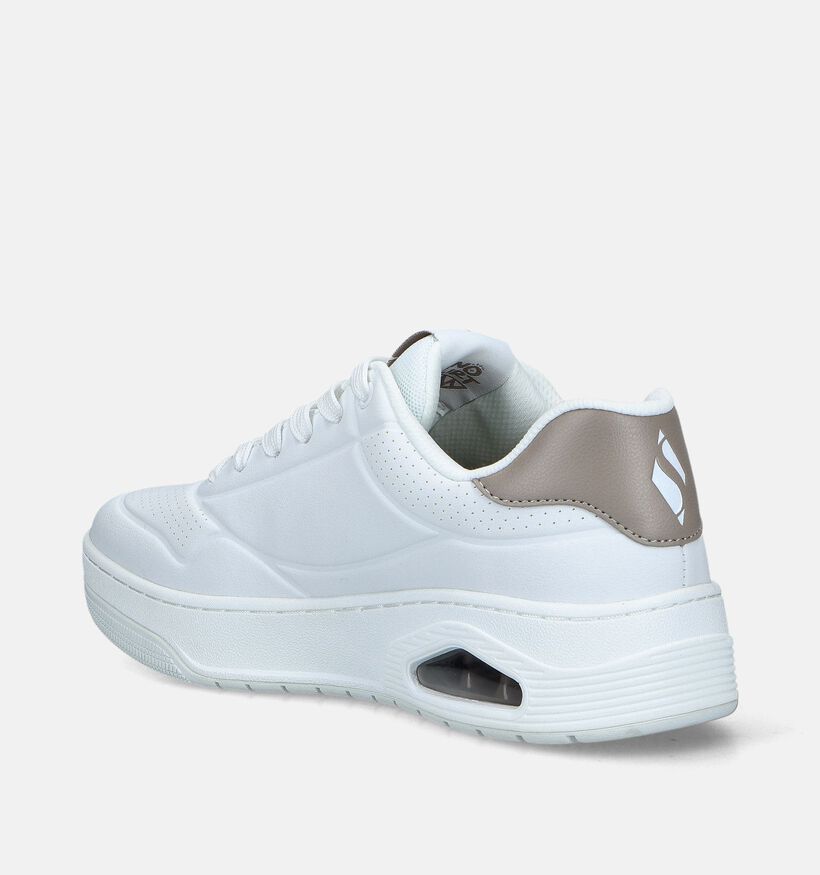 Skechers Uno Court Fast Witte Sneakers voor dames (350352)