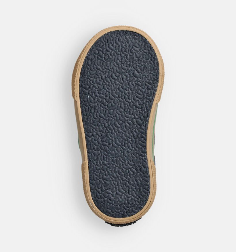 Victoria Tribu Chaussures à scratch en Bleu foncé pour filles, garçons (363402) - pour semelles orthopédiques