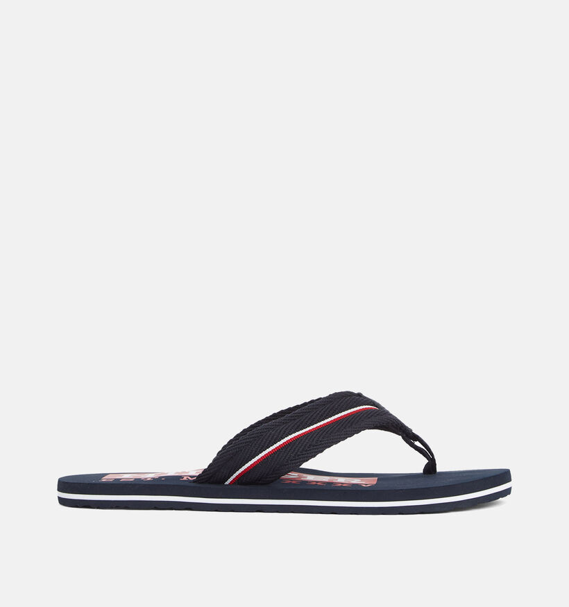 Tommy Hilfigher Corporate Teenslippers Blauw voor heren (352832)