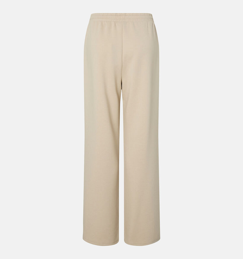 Pieces Talia Pantalons de jogging en Beige pour femmes (369193)