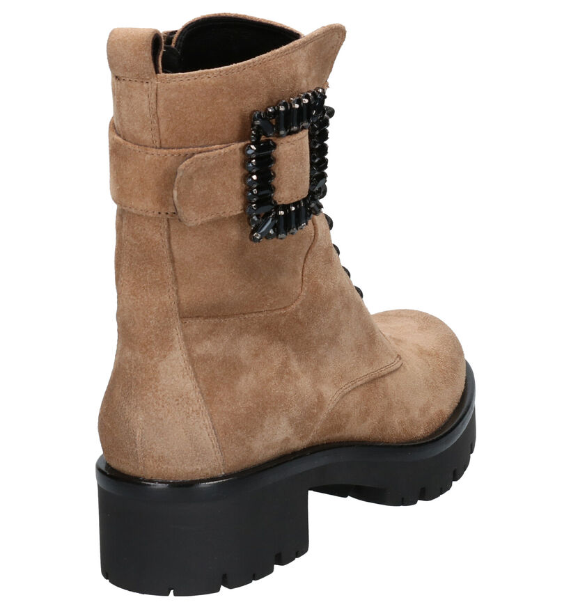 Bruno Premi Beige Boots in daim (262335)