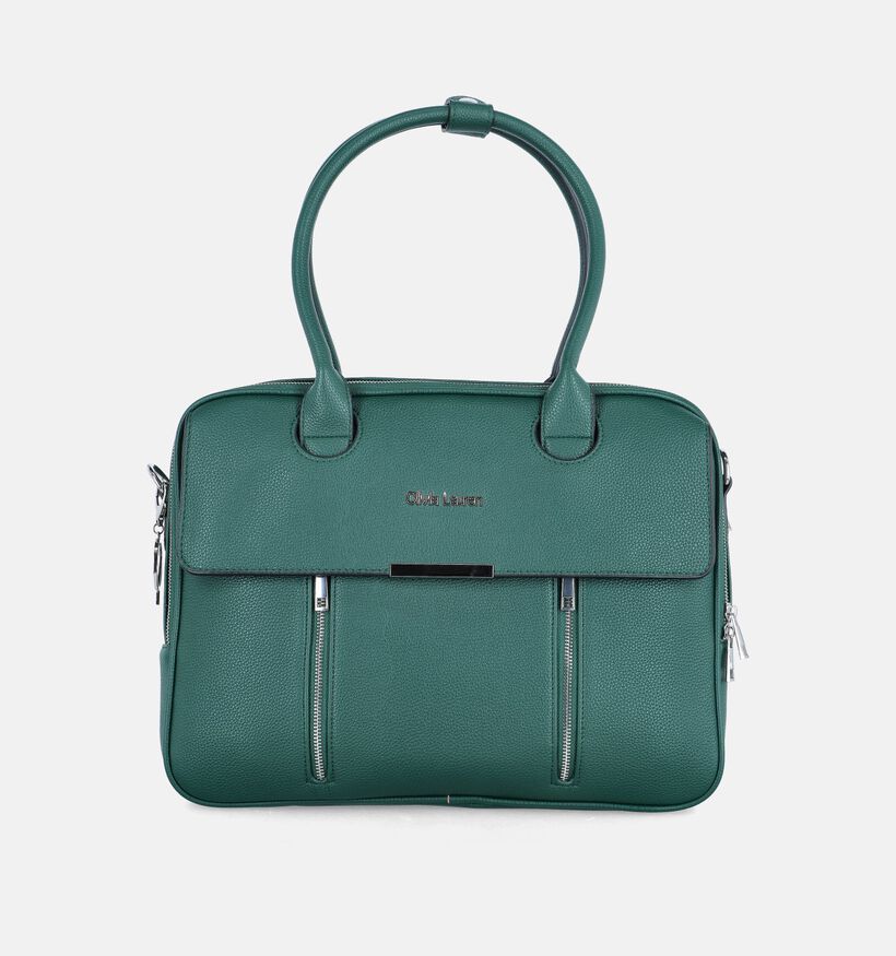 Olivia Lauren Shyla Pc Sac ordinateur en Vert fonc&eacute; pour femmes (383820)