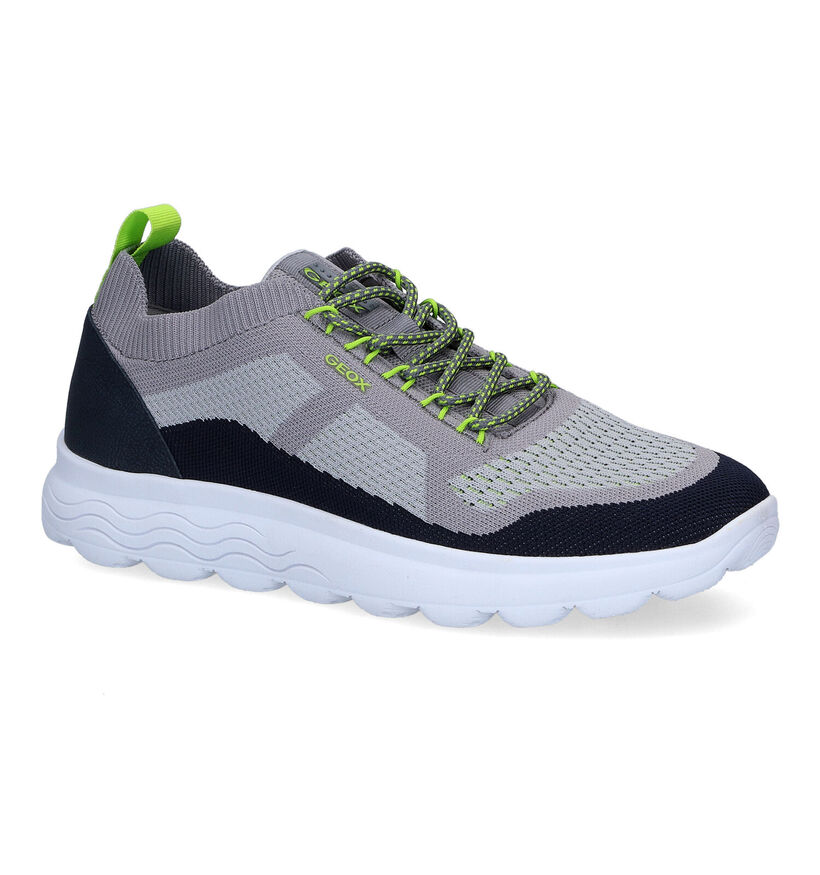 Geox Spherica Blauwe Sneakers in stof (303583)