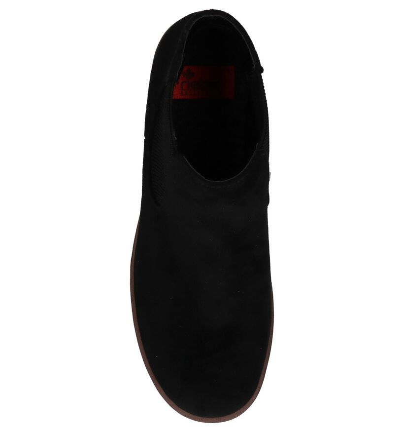 Rieker Zwarte Chelsea Boots in stof (241051)