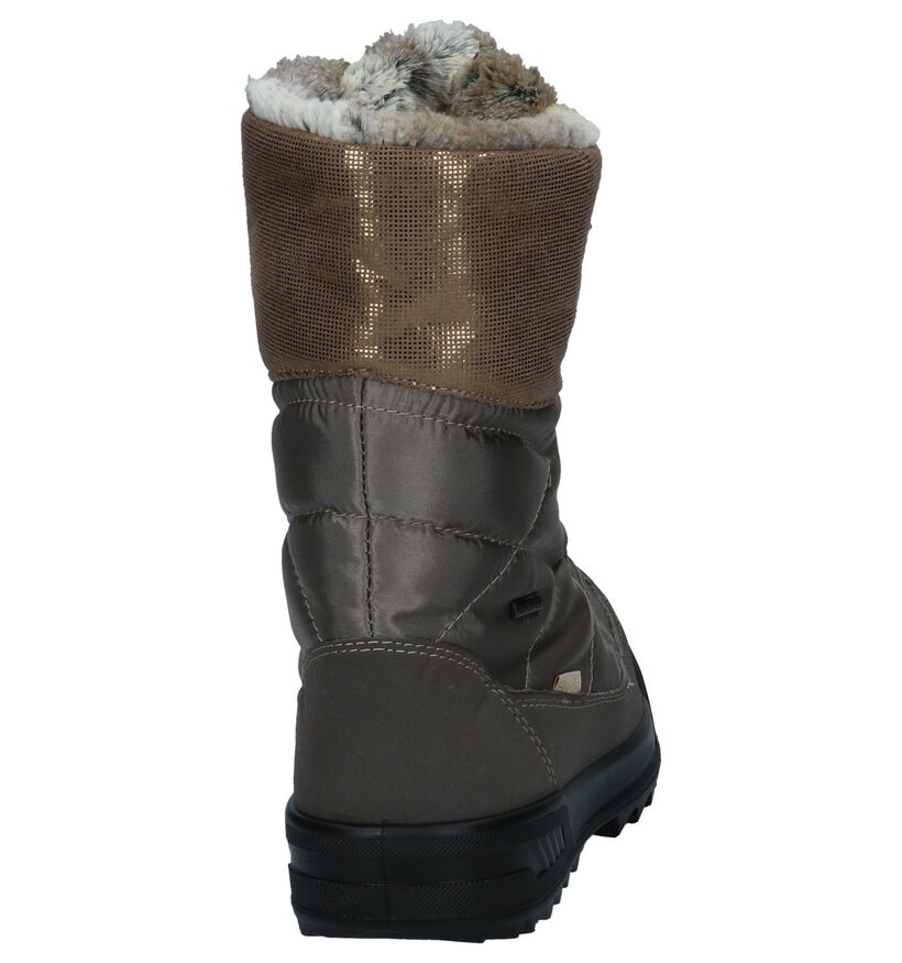 Skandia Bottes de neige en Taupe en synthétique (223800)