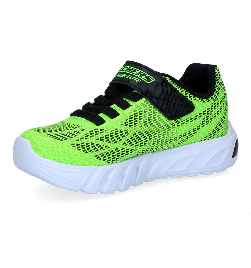 Skechers Glow Zwarte Sneakers voor jongens (312704)