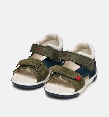 Geox Respira Sandales Bleu/Vert