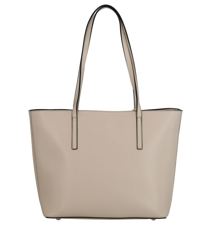 Seidenfelt Lyngdal Beige Shopper in kunstleer (272602)