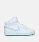 Nike Court Borough Mid 2 GS Baskets en Blanc pour filles (334886)