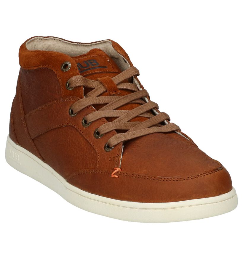 Cognac Casual Schoenen Hub Firm, , pdp