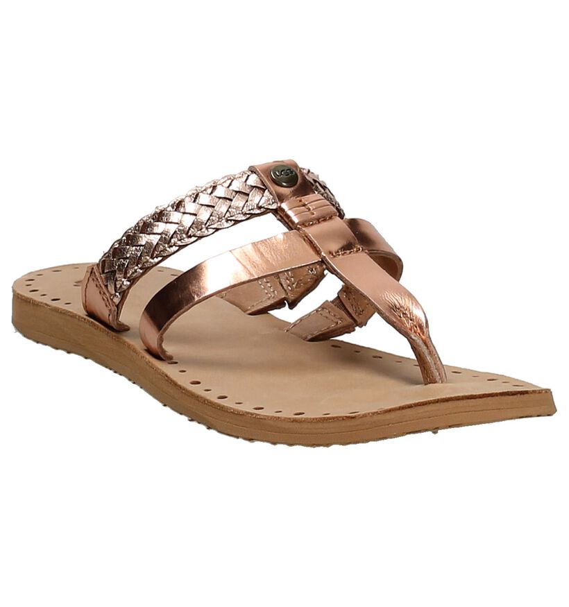 Rose Gold UGG Audra Teenslippers, , pdp