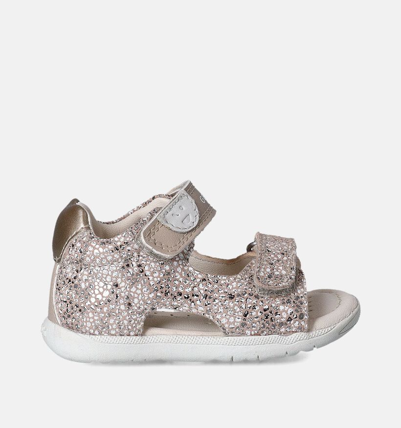 Geox Macchia Sandales pour bébé en Beige pour filles (352944)