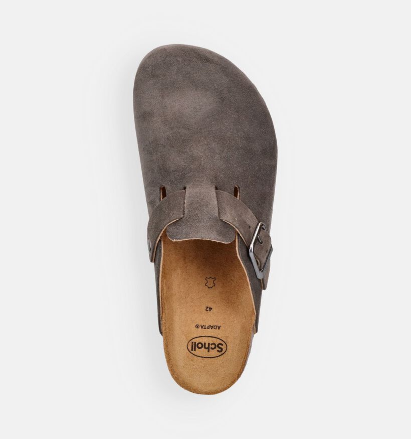 Scholl Olivier Grijze Clogs voor heren (369895)