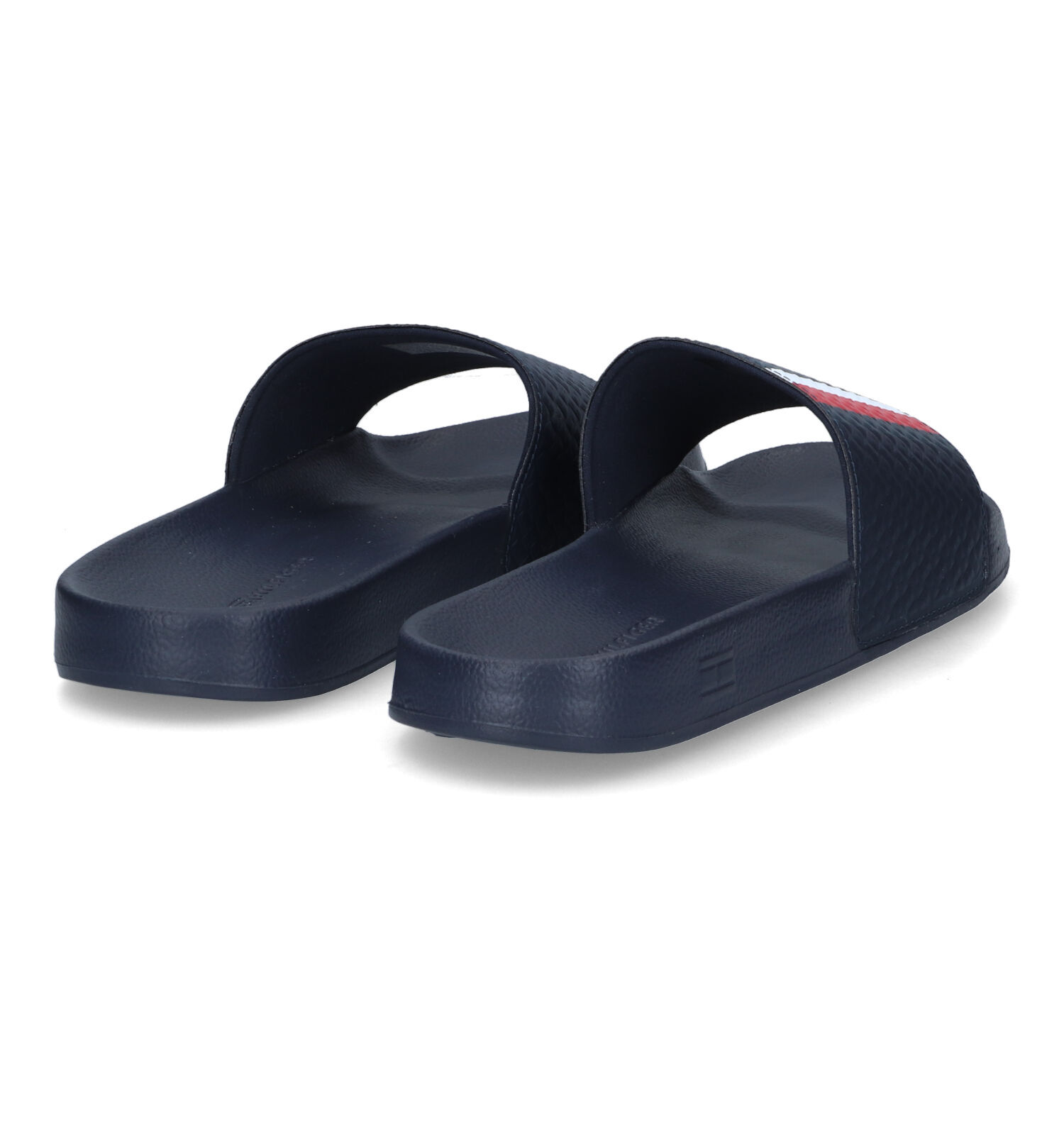Tommy Hilfiger Corporate Blauwe Badslippers Heren Slippers