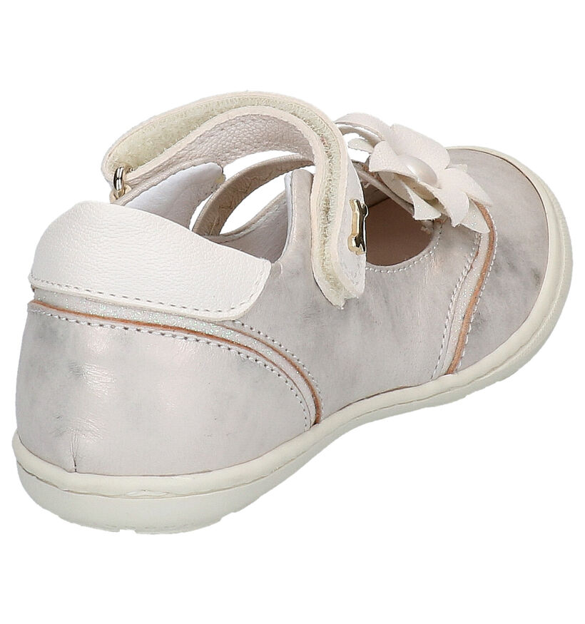 STONES and BONES Ballerines en Argent en cuir (267261)