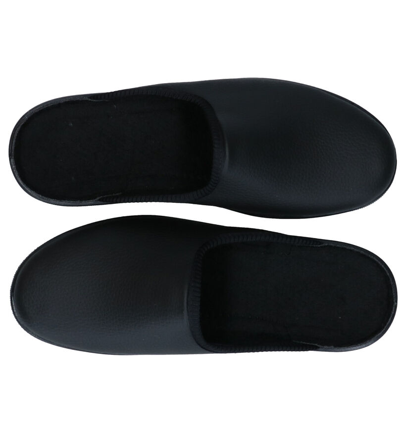 Slippers Comfort Zwarte Pantoffels voor heren (143258)