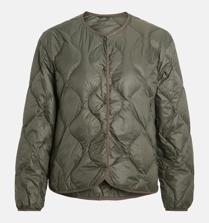 Vila Dune Light Manteau court en Vert pour femmes (361312)