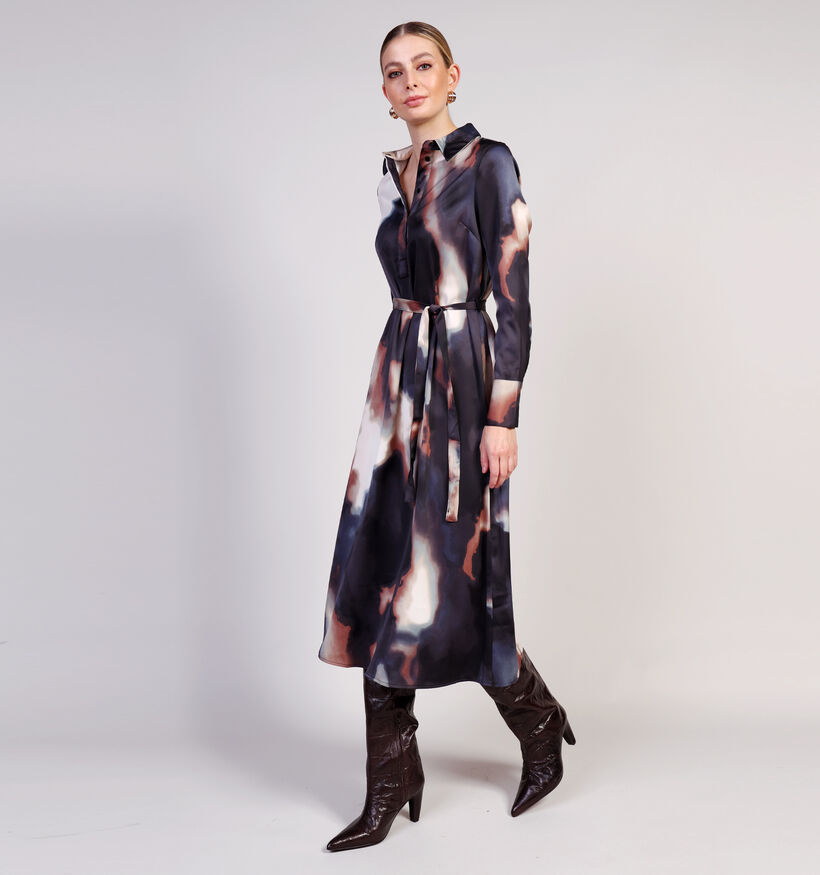 Vero Moda Joa Zwarte Lange Jurk voor dames (364516)