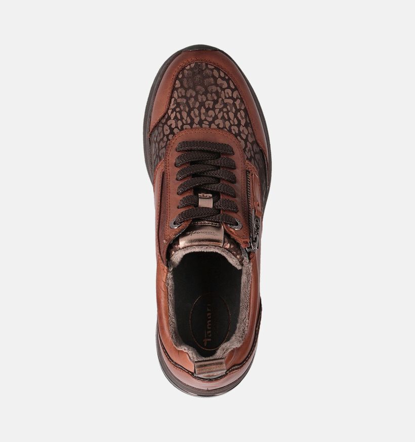 Tamaris Comfort Cognac Lage Schoenen voor dames (360419) - geschikt voor steunzolen