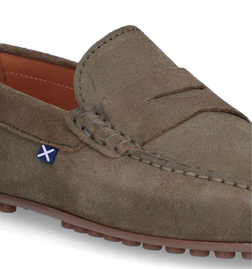 Scapa Mocassins en Bleu pour hommes (323782) - pour semelles orthopédiques