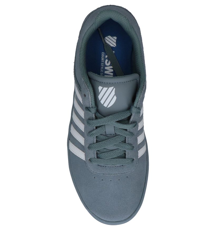 K-Swiss Court Cheswick Licht Grijze Sneakers in daim (225411)